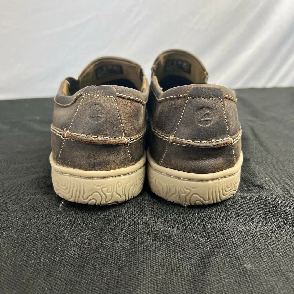 Clarks Extreme Comfort Mens 8.5 Brown Leather Gorpcore‎ Dadcore Minimalist